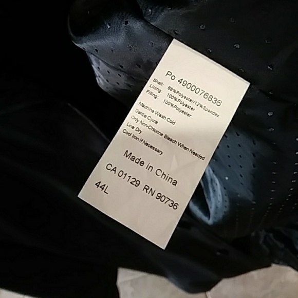 Michael Strahan Topcoat Dress coat Jacket  Sz 44L NWT - Picture 4 of 7